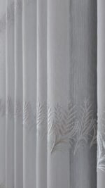 Perdea cu Broderie Elegantă Albă 80877 - imagine 2