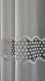 Perdea Cristal cu Broderie Albă GPR-012-07-03 - imagine 2