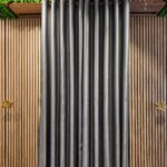 Draperie Lucioasă  Asya Uni Blackout 90%  Gri - imagine 2