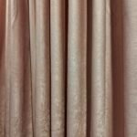 Draperie Uni Soft Roz Pudră
