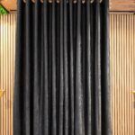 Draperie Uni Soft Negru