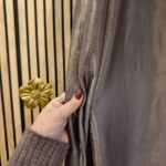 Draperie Lucioasă Asya Uni Blackout 90% Maro - imagine 4