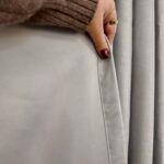 Draperie Uni Soft Gri Deschis - imagine 2