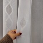 Perdea Cristal Alb cu Model 40419-F-9603 - imagine 3