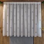 Perdea Cristal Alb/Maro cu Model 40444-F-9603 - imagine 2