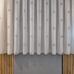 Perdea Cristal Alb/Maro cu Model 40444-F-9603 - imagine 3