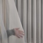 Perdea Crıstal Aselya Albă cu Dungi 006-F-1701 - imagine 4