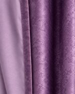 Draperie Lucioasă  Asya Uni Blackout 90% Mov Deschis - imagine 2