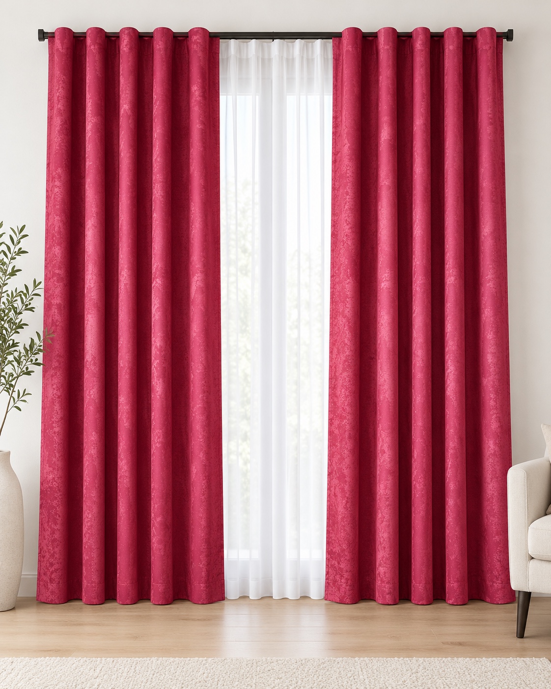 WhatsApp Image 2026-10-19 at 15.19.39 Draperie Uni Soft Bordo - imagine 1